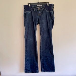 J Brand Mama J maternity jeans dark wash boot cut Size 29